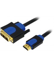 LogiLink Videokabel HDMI / DVI M bis DVI-D M 3 m (CHB3103)