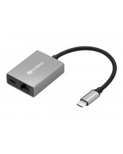 SANDBERG Netzwerkadapter USB-C Gigabit Ethernet (136-60)