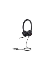 Yealink UH35 Dual Headset On-Ear kabelgebunden USB-A USB-C Schwarz Zertifiziert für Microsoft Teams UC-zertifiziert (1308164)