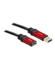 Delock Premium USB-Verlängerungskabel 9-polig USB Typ A M Verlängerungskabel 1 m 1.x 2.0 3.0 (82752)