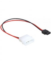 Delock Kabel IDE Power Molex > SATA 6 Pin Stromanschlusskabel für Slim Geräte 24,5 cm (82913)