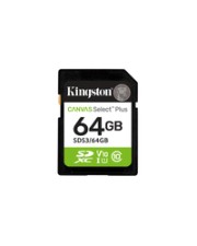 Kingston 64 GB SDXC Canvas Select Plus KINGSTON Gen3 100MB/s C10 UHS-I U1 V10 (SDS3/64GB)