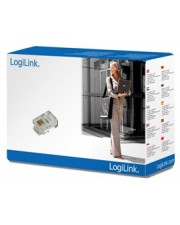 LogiLink Telefonanschluss RJ-11 M ungeschirmt Packung mit 100 (MP0018)