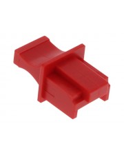 InLine Schutzumschlag Rot Packung mit 100 100er (59942K)