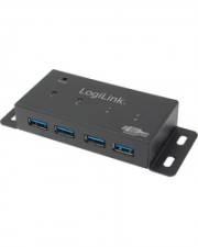 LogiLink USB 3.0 HUB 4-PORT METALL GEHAEUSE Hub 5 Gbps 4-Port 1.x / Desktop wandmontierbar (UA0149)