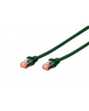 DIGITUS Patchkabel Kat. 6 S/FTP 0,5 m grün KAB NW Cat.6 00,50m / / Digitus (DK-1644-005/G)