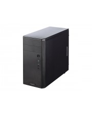 Fractal Design Core 1100 Tower Mini-ATX ohne Netzteil ATX12V Schwarz USB/Audio (FD-CA-CORE-1100-BL)