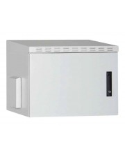 DIGITUS Gehäuse Wand montierbar Grau RAL 7035 Pulverbeschichtung 12U 19" (DN-19 12U-6/6-I-OD)
