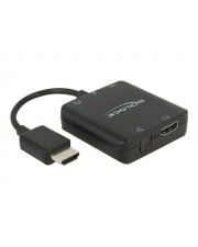 Delock 4K compact HDMI-Audiosignal-Extractor Schwarz (62784)