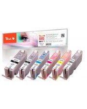 Peach 13ml 23ml Schwarz Cyan Grau Magenta Gelb Tintenpatrone F/ Canon 1x23 ml 5x13 black/cyan/magenta/yellow/grey (PI100-312)