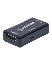 Manhattan HDMI Repeater Signalverstaerker verlaengert 4K-Video und Audio verlustfrei bis zu 40 Audio/Multimedia Digital/Display/Video Video/Analog m (207621)
