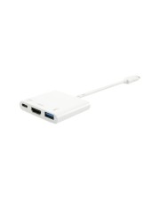 equip USB 3.0 3.1 Gen 1 Type-C Weiß Schnittstellenhub C/HDMI A C M/F White (133461)