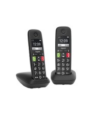 Gigaset E290D DECT Telefon 2 Mobilteile Basis & Ladeschale Anrufliste CLIP Telefonbuch Freisprecheinrichtung (L36852-H2901-B101)