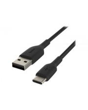 Belkin USB-A TO USB-C BRAIDED 3M BLACK Schwarz (CAB002BT3MBK)