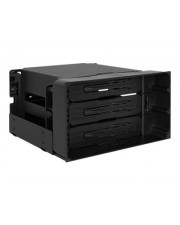 Icy Dock MB830SP-B| 3-in-2 3.5 Zoll SATA/SAS Internes Festp. Laufwerks-Gehäuse 3,5