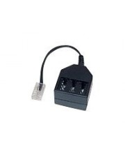 Helos Telefonadapter RJ-45 4-PIN M bis TAE-NFN W 20 cm (014171)