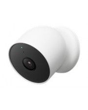 Google Nest Cam Netzwerk-Überwachungskamera Innenbereich Farbe Tag&Nacht 2 MP 1920 x 1080 1080p Audio drahtlos Wi-Fi H.264 (GA01998-FR)