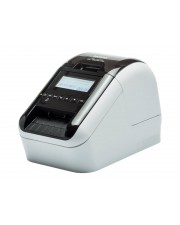Brother QL-820NWBcVM Etikettendrucker zweifarbig (monochrom) s/w Thermodirekt Rolle (6,2 cm) 300 x 600 dpi bis zu 110 Etiketten/Min. USB 2.0 LAN Wi-Fi(n) Bluetooth 5.2 Cutter weiß glänzend schwarz (QL820NWBCVMXX1)