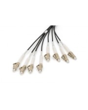 DIGITUS Breakout cable 8 Fibers OM4 LC/UPC-LC/UPC universal color black 75m (DK-24338U075BK-BBB)