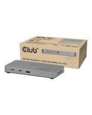 Club 3D Thunderbolt5 5-in-1 HUB> 3xThunderbolt/1xUSB Bu/Bu (CSV-2563)