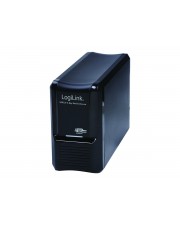 LogiLink Festplatten-Array 2 Schächte SATA-600 USB 3.0 extern (UA0154A)