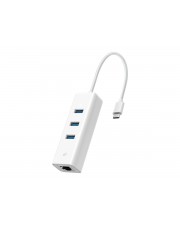 TP-LINK Netzwerk-Adapter USB Typ-C Netzwerkkarte 1.000 Mbps Ethernet (UE330C)