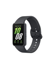 Samsung Galaxy Fit3 Aktivitätsmesser mit Riemen Anzeige 4 cm 1.6" 256 MB Bluetooth 36.8g Grau EU-Version (SM-R390NZAAEUE)