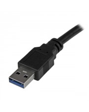 StarTech.com 80cm USB 3.0 auf eSATA Festplatten / HDD / SSD / ODD Kabel S-ATA 6Gb/s Speicher-Controller 6 GBps (USB3S2ESATA3)