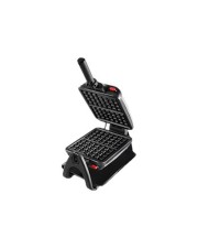 TEFAL King Size Waffeleisen 1200 W 1200W 2 rechteckige Waffeln Edelstahl / Schwarz (WM 756D)