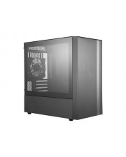 Cooler Master MasterBox NR400 Tower micro ATX Seitenteil mit Fenster keine Spannungsversorgung / PS/2 Schwarz USB/Audio (MCB-NR400-KGNN-S00)