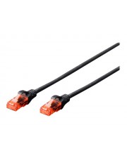Planet DIGITUS Professional Patch-Kabel RJ-45 m bis 5 m UTP CAT 6 Netzwerk 5 m Schwarz (DK-1617-050/BL)