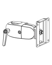 Ergotron DS 100 Monitor-Klemmschwenkung DS100-Einzelklemmgelenk (47-058-200)