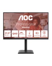 AOC QHD Monitor Lautsprecher höhenverstellbar dregbar neigbar 32" 4 ms 1.000:1 IPS DisplayPort (Q32E4U)