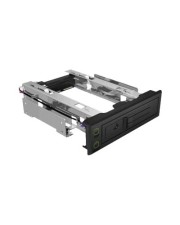 ICY BOX Mobiles Speicher-Rack 3.5" 8,9 cm Schwarz (16802)