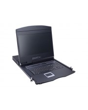 VALUE 19"-KVM-Sw.8x,48cm,VGA,16:9,USB,D 19"-KVM-Switch 8-Port 48 cm 19" TFT 16:9 VGA USB Tastaturlayout D (26.99.0191)