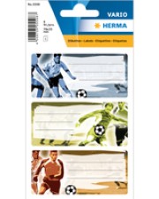 HERMA Football Mehrfarbig Rechteck Dauerhaft Papier 9 Stücke 3 School labels school Football/Soccer (5598)