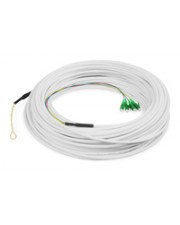 DIGITUS FTTH Drop Cable Singlemode 4 Fiber LC/APC G.657.A2 50m Kabel Single- bzw. Monomode-Faser 50 m (DK-3904LCA-50)