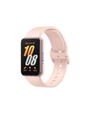 Samsung Galaxy Fit3 Aktivitätsmesser mit Riemen Anzeige 4 cm 1.6" 256 MB Bluetooth 36.8 g rosa goldfarben EU-Version (SM-R390NIDAEUB)