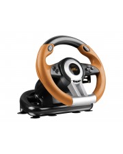 SPEEDLINK DRIFT O.Z. Lenkrad- und Pedale-Set Schwarz orange für PC (SL-6695-BKOR-01)