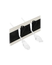Delock Kabelmanagementleiste Grau 2U 25,4 cm 10" (66619)