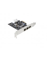 Delock PCI Express card FireWire A / B Videoschnittkarte x1 PCI-Express (89153)