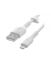 Belkin Boost Charge USB-A to LTG Silicon 2M White Digital/Daten 2 m (CAA008BT2MWH)