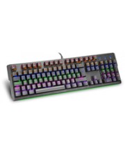 SPEEDLINK VELA Volle Größe 100% USB Mechanischer Switch QWERTZ LED Schwarz Mechanical Gaming Keyboard A 11 illumination modes Black (SL-670013-BK)