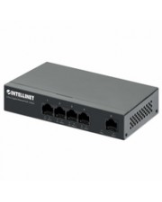 Intellinet 5-Port Gigabit Ethernet PoE+ Switch Vier PSE Gigabit-Ports ein Gigabit-Port 1 Gbps Power over (561792)