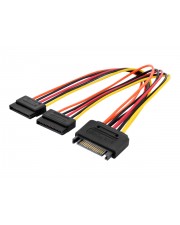 Assmann Netz-Splitter SATA Leistung M bis W 30 cm verschieden (AK-430405-003-M)