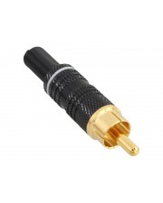 InLine Video-/Audioanschluss Composite Video / Audio RCA M Schwarz (99110P)