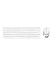 Rapoo Kabelloses Multi-Mode-Deskset 9750M Weiss QWERTZ Weiß (00215375)