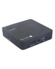 Techly Aufnahme- und Streaming-Gerät von HDMI auf HDD PC Kabel Digital/Daten Digital/Display/Video Netzwerk Strom/Netzteil Video/Analog (IDATA HDMI-CAPCA01)