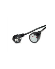 VALUE UTE-Verlängerungskabel swz 230V 3m Verlängerungskabel 3 m Schwarz (19.99.1170)