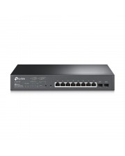 TP-LINK JetStream# 10-Port Gigabit Smart Switch 1 Gbps Power over Ethernet Rack-Modul 1 HE (TL-SG2210MP)